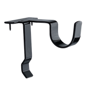 Single Center Support Curtain Rod Bracket