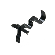 Double Center Support Curtain Rod Bracket