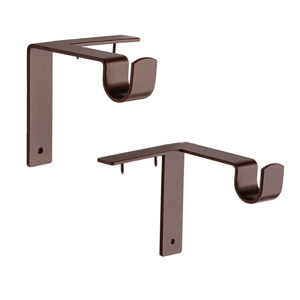 Single Curtain Rod Brackets