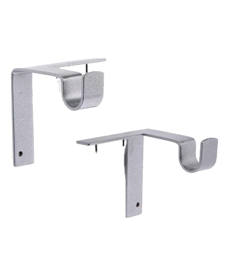 Single Curtain Rod Brackets